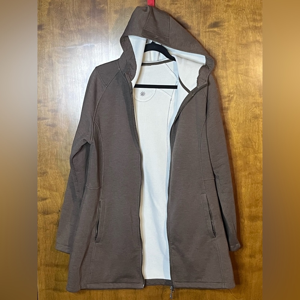 Athleta Hooded Fleece Jacket – Women’s Approx. Large
